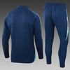 Joyfball 2024/2025 Arsenal Half-Pull Training Suit Royal Blue Football Shirt 1:1 Thai Quality