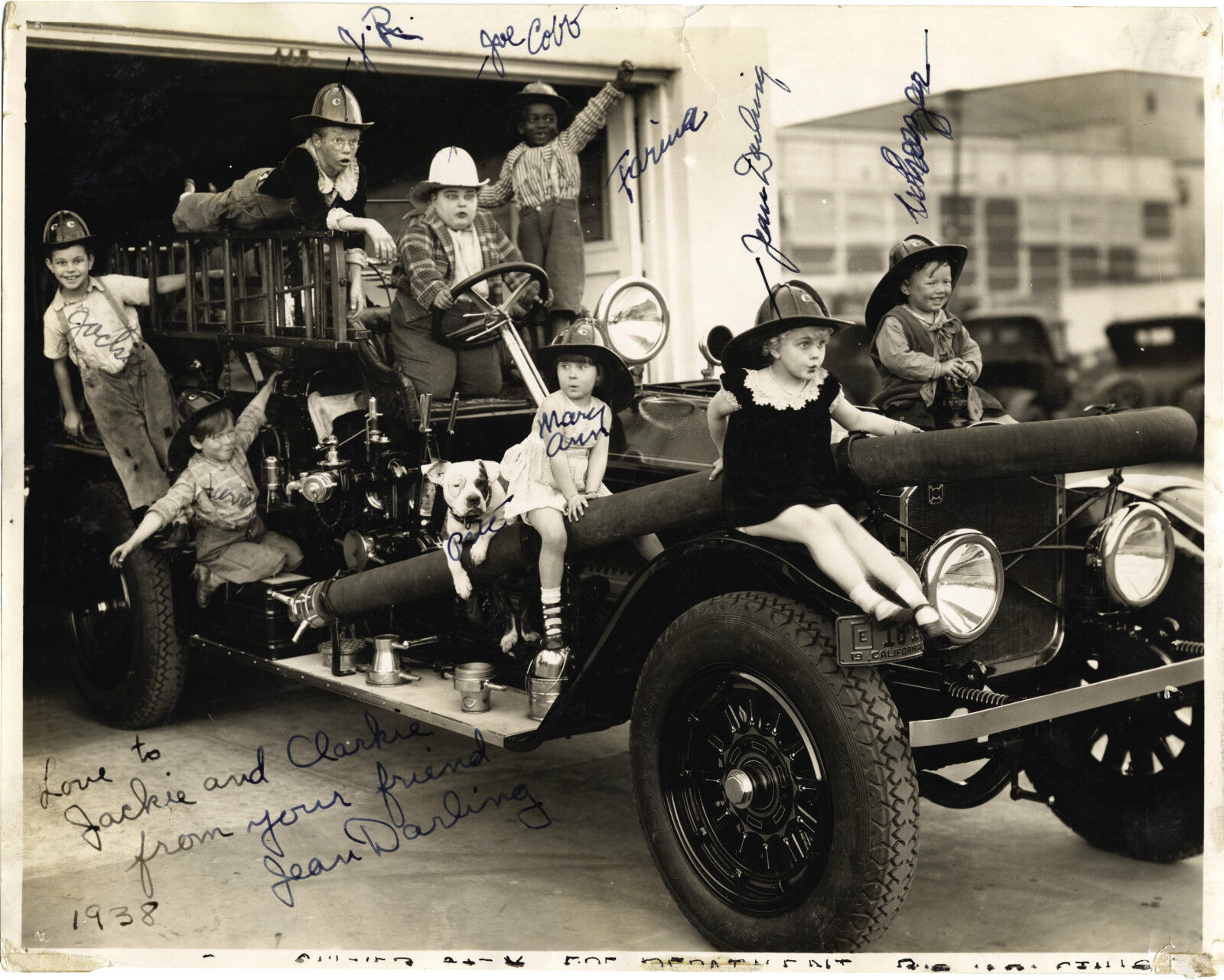 OUR GANG' Signed Photo Poster paintinggraph - Children Film Stars - preprint