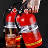 1.5L Beer Barrels Acrylic Fire Extinguisher Shape Liquor Dispenser Bar Accessory