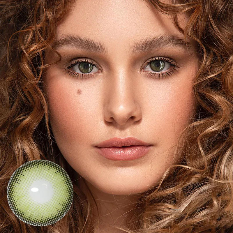 Dawn Green Contact Lenses 14.2mm For Daily Wearing