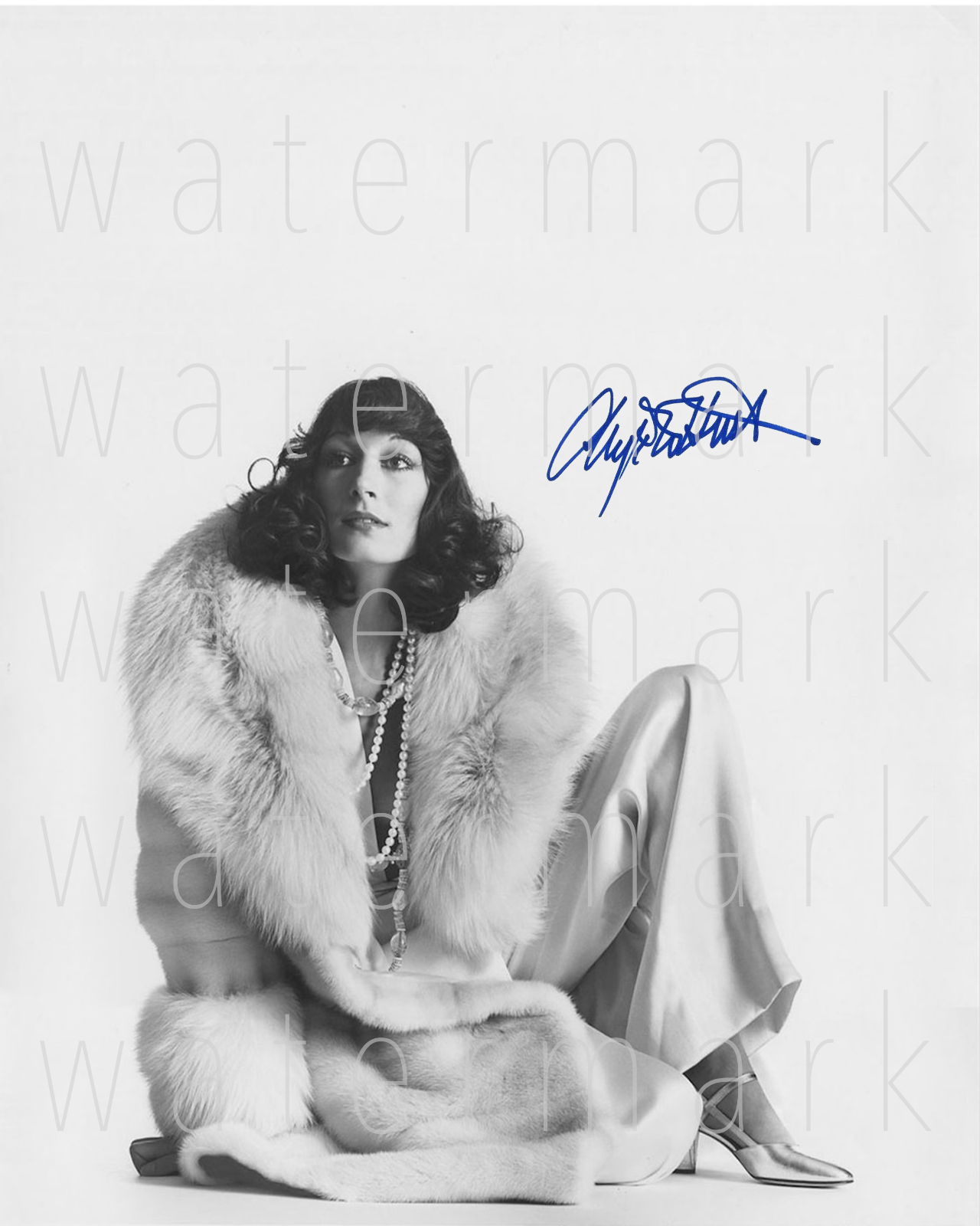 Anjelica Huston Addams Family signed 8X10 inch Photo Poster painting poster picture autograph RP