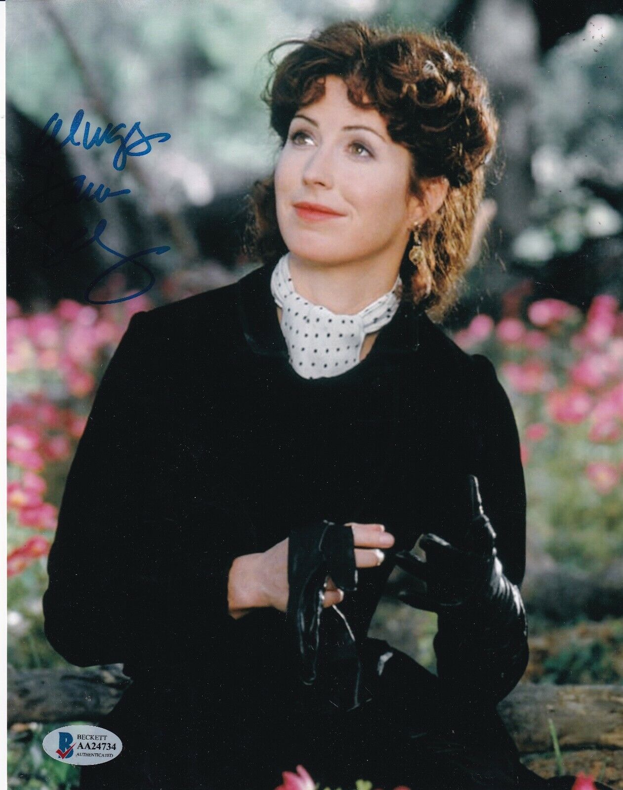 DANA DELANY signed (TOMBSTONE) Josephine Movie 8X10 Photo Poster painting BAS BECKETT AA24734