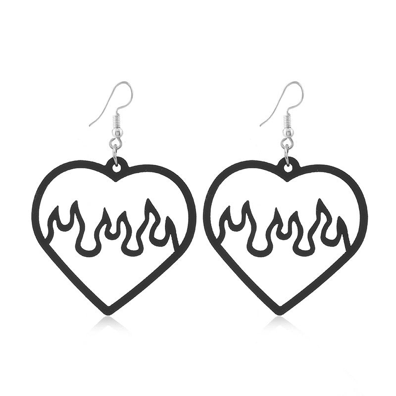 6 Pieces Gothic Cat Spider Alloy Women’S Drop Earrings 1 Pair