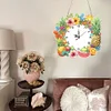 DIY Fruit Diamond Clock Art Pendant Home Wall Decoration Crafts