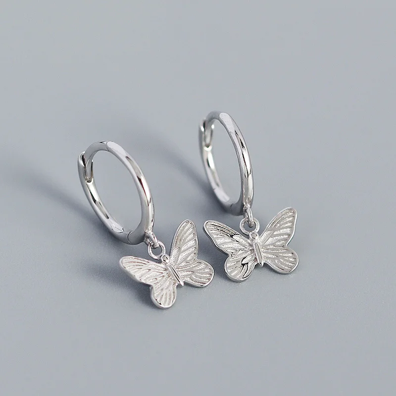 BTS DALMAJUNG 2022 Butterfly Earrings 925 Silver 2 Pcs