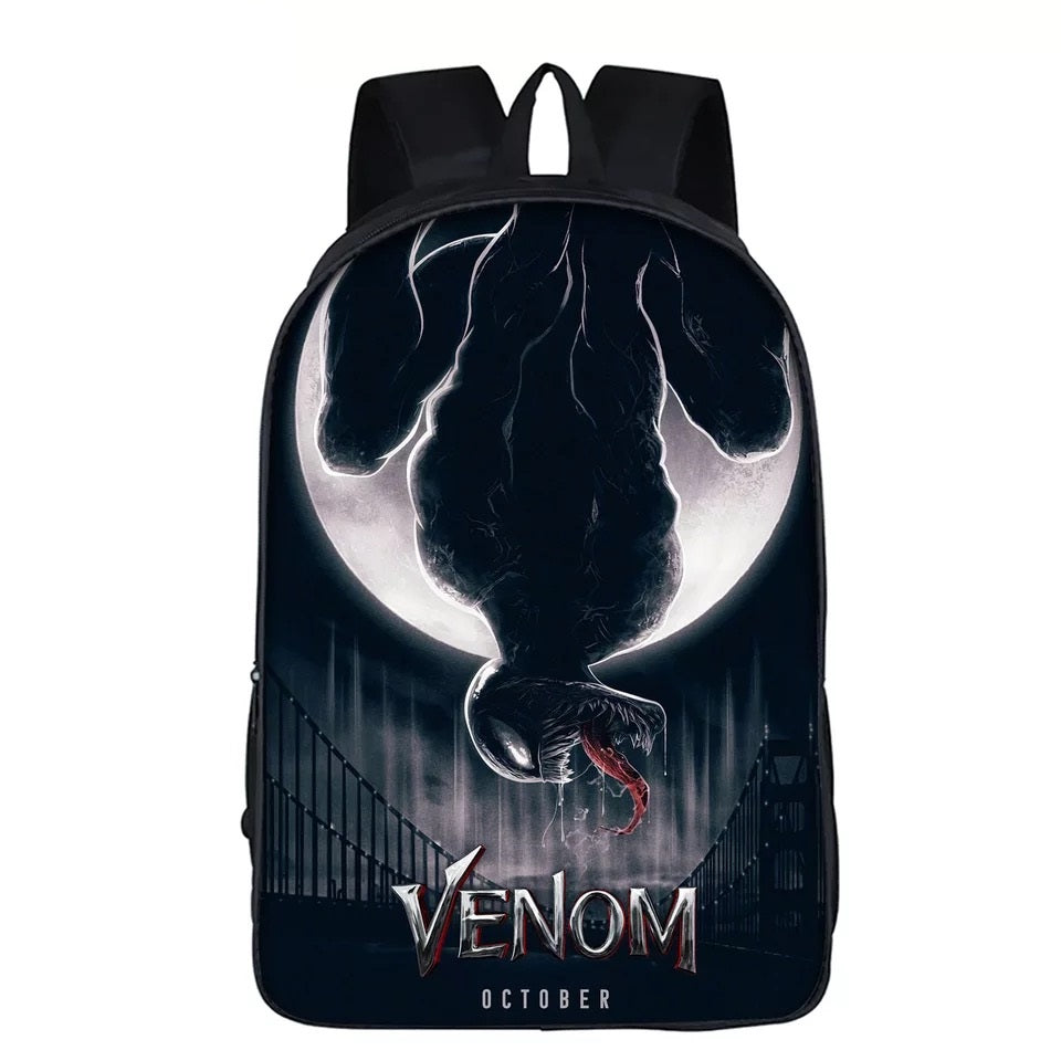 Mayoulove Venom Spiderman #24 Backpack School Sports Bag-Mayoulove