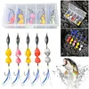 5Pcs Metal Fishing Lures Artificial Spinner Hard Baits Wobblers for Trout Bass