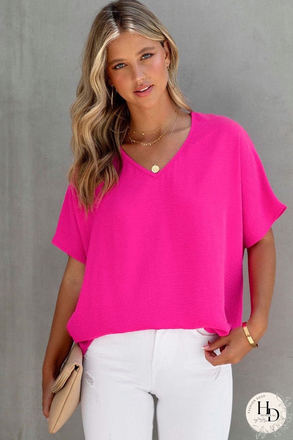 Versatile Pink Top