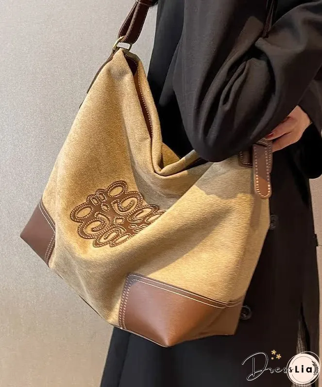 Large Capacity 2024 New Deer Fur Versatile Shoulder Bag