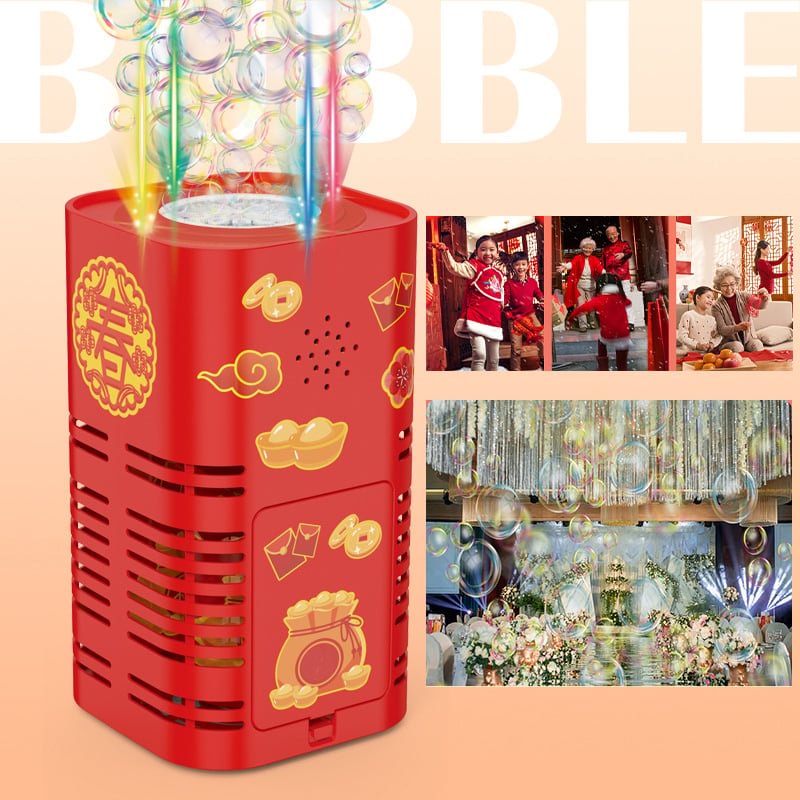 🎁New Year Sale-49% OFF-Fireworks Bubble Machine