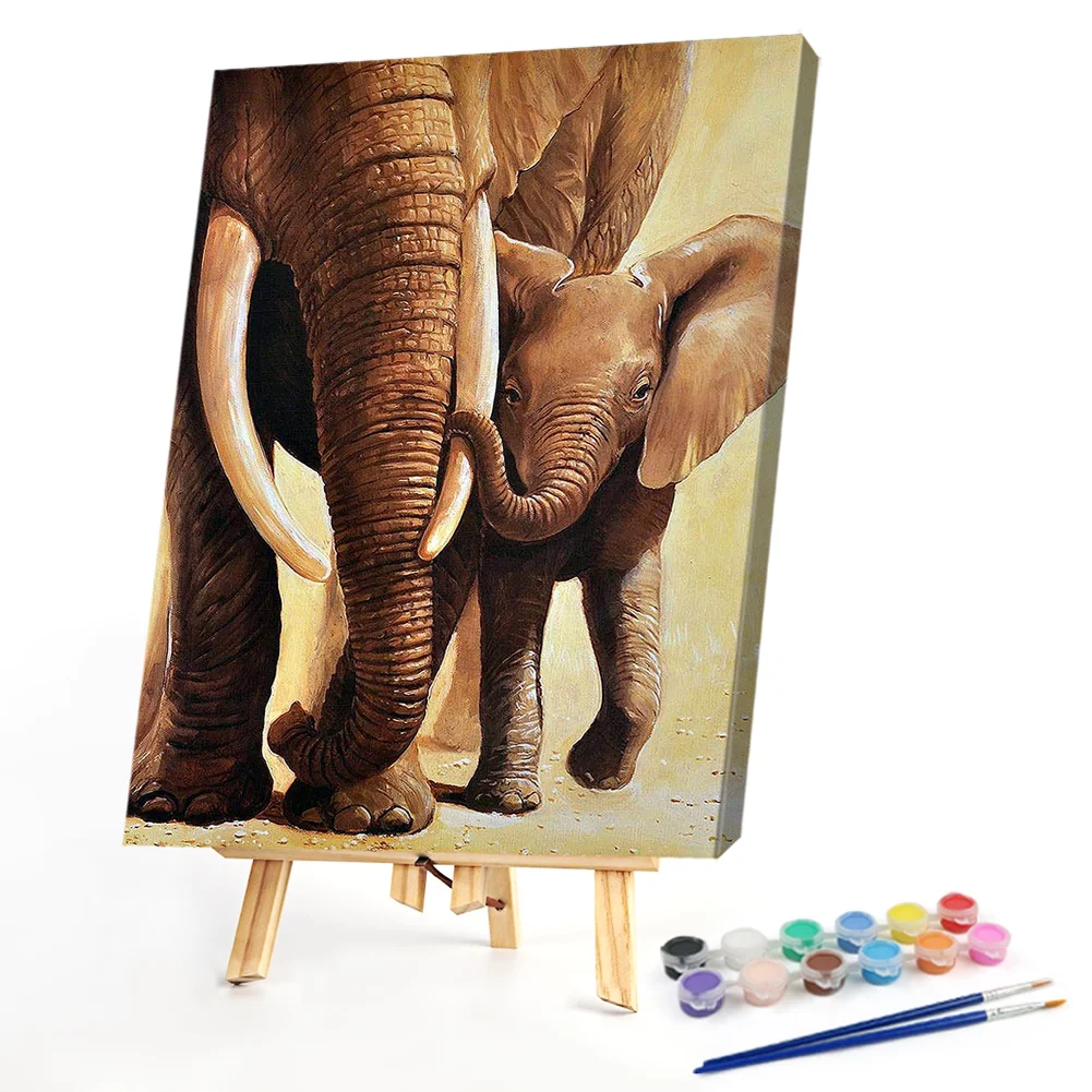 Elephant - Paint By Numbers(40*50CM)