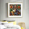 Diamond Painting-DIY Full Round Drill Coffee(40*40 CM)