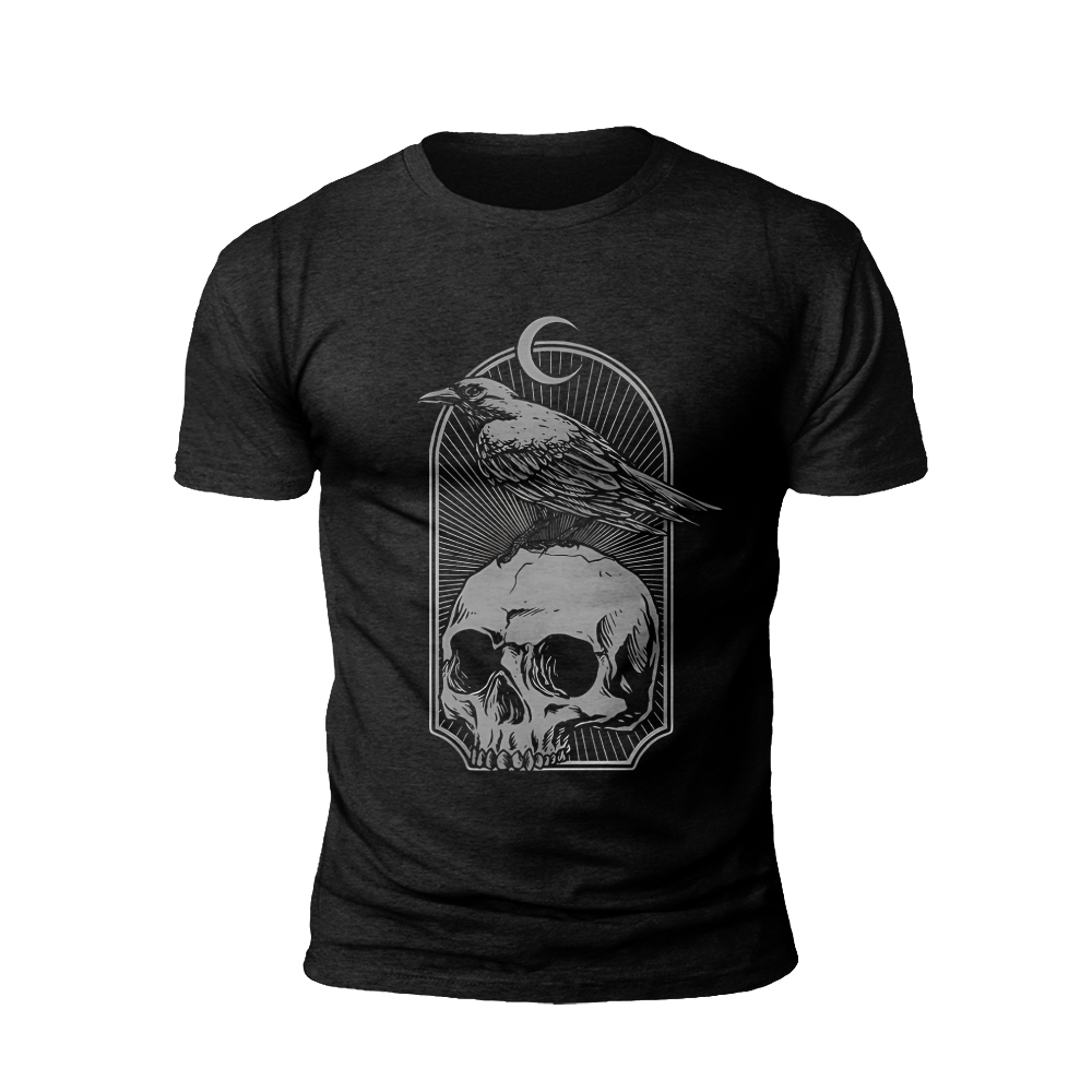 Eternal Guardian: Raven and Skull T-shirt