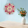 DIY Double Layer Rotatable Mandala Diamond Painting Hanging Kits Crystal Rhinestone Art Pendants for Adults Gift Home Wall 