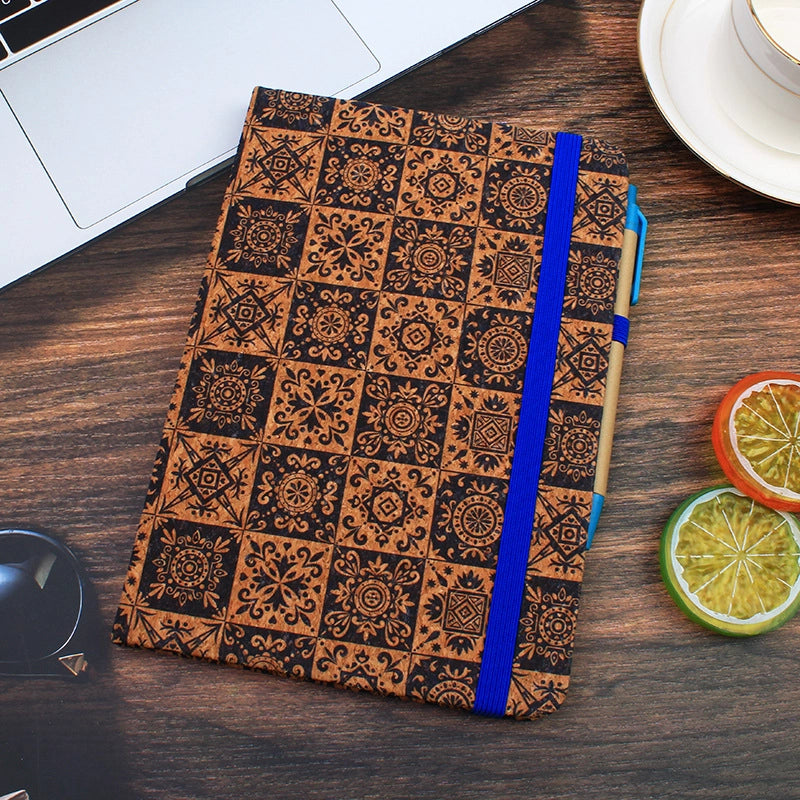 1 Piece Plant Learning Paper Cork Novelty Notebook