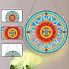 Suncatcher Mandala Diamond Painting Hanging Pendants for Kid Adults DIY Craft