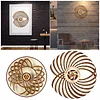 Hand Crafted 3D Wooden Kinetic Wall Art  Room Decor, Anxiety Relief Items, Stress Relief
