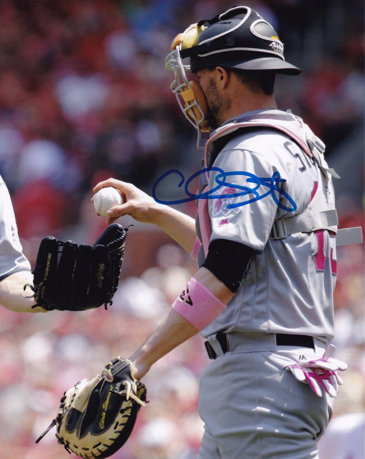 Chris Stewart autographed 8x10 Pittsburgh Pirates#S516