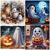 (Multi-Style) Halloween Ghost-11CT Stamped Cross Stitch 40*40cm/15.75*15.75in