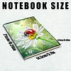 2 Stück 50-seitiges A5 Blumen und Insekten Diamond Painting Notizbuch für Erwachsene Geschenk