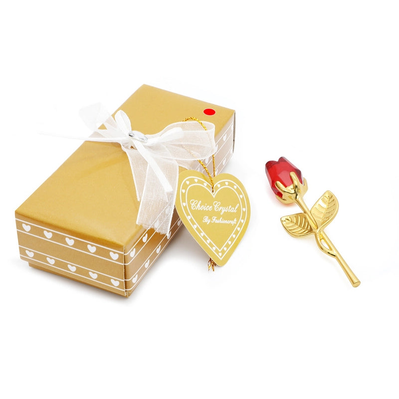 Casual Lady Minimalist Rose Alloy Crystal Ornaments Artificial Flowers