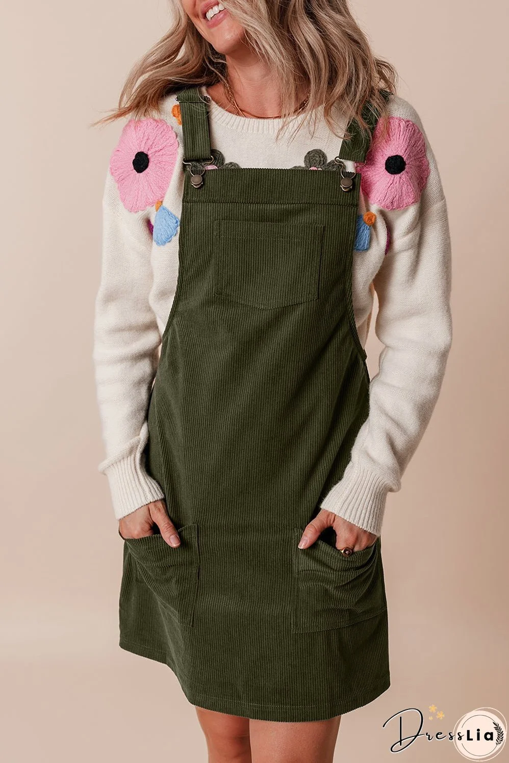 Trendy Corduroy Jumper