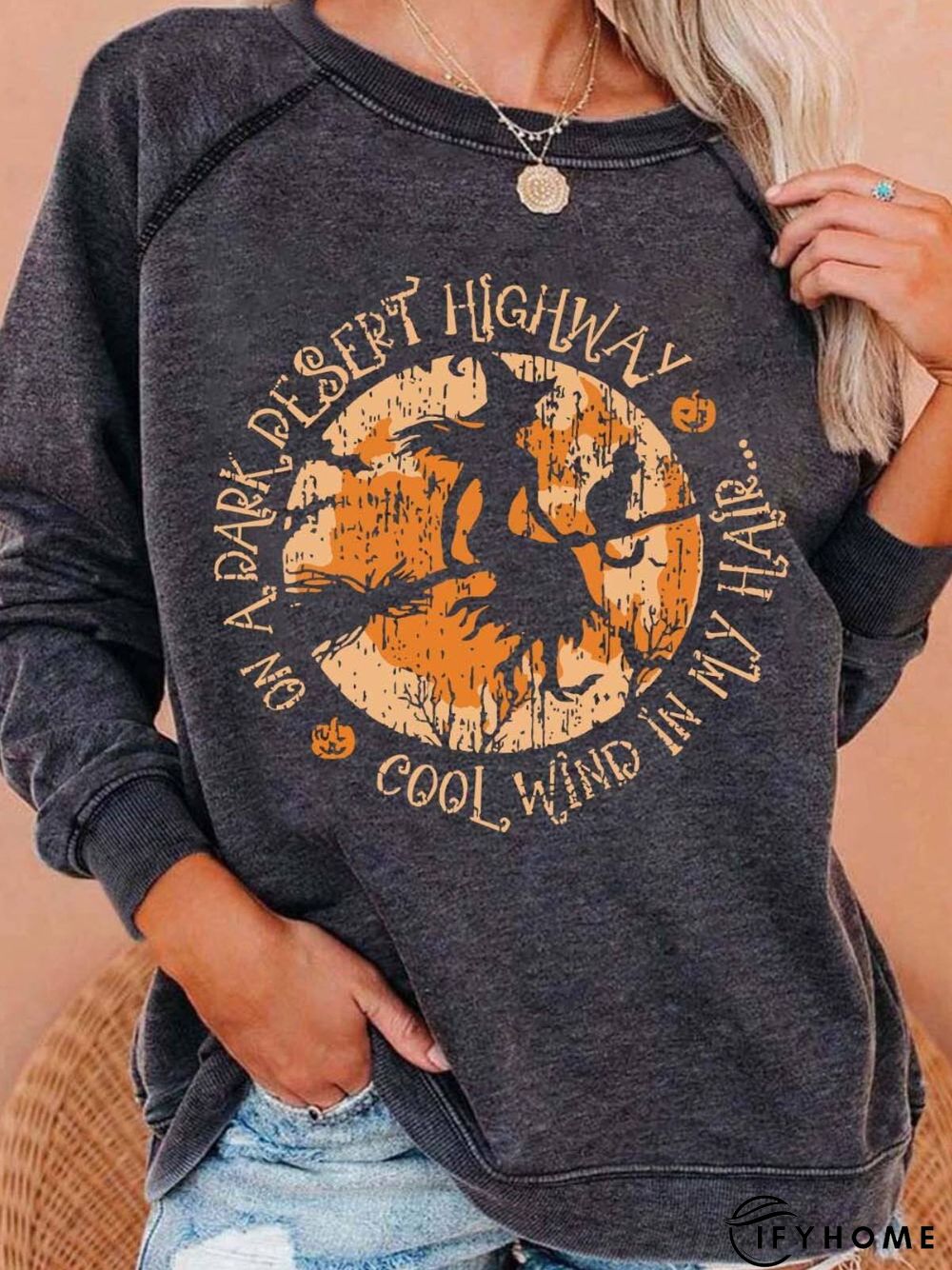 Halloween-Animal Fit Crew Neck Hoodies & Tunic Sweatshirt | IFYHOME