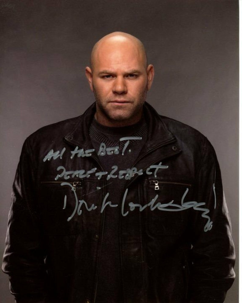 Domenick lombardozzi signed breakout kings ray zancanelli Photo Poster painting great content