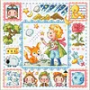 Prince-14CT Stamped Cross Stitch Egyptian Cotton 30*30cm/11.81*11.81in tapestrymarket