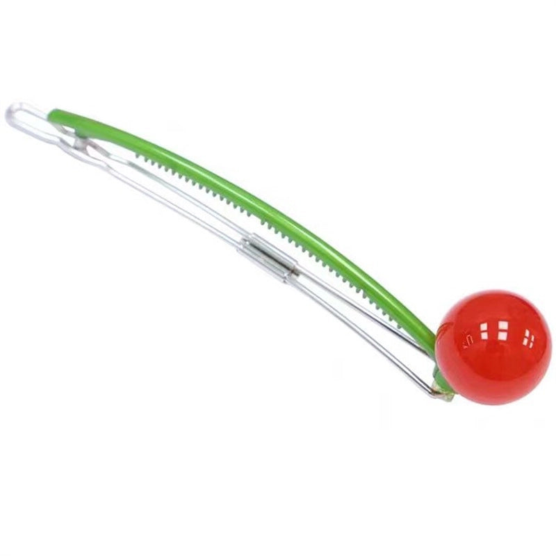 Cute Minimalist Women’s Solid Color Arylic Hair Clip