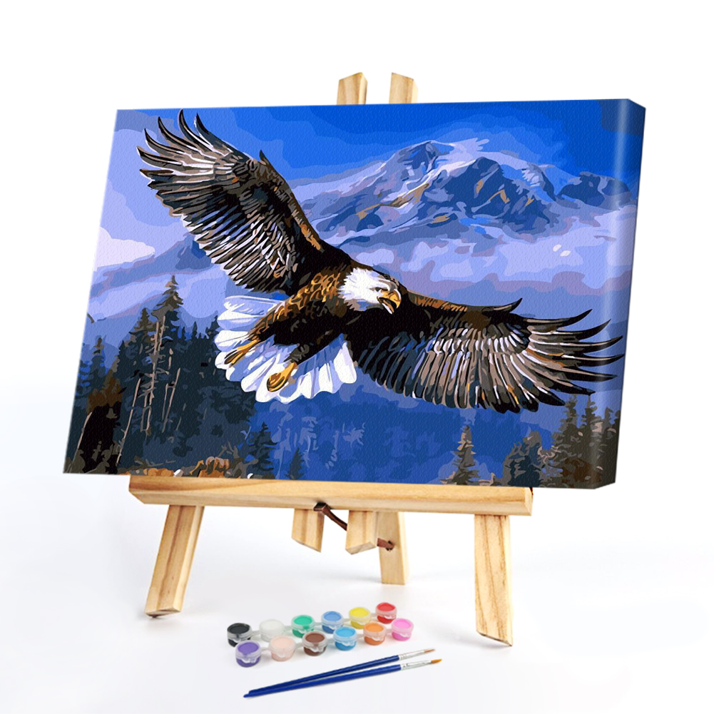 

40*50CM Paint By Numbers-Eagle Mountain, 501 Original