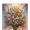 DIY Special Shaped Tree Of Life 50 Pages Diamond Painting Notebook Kit