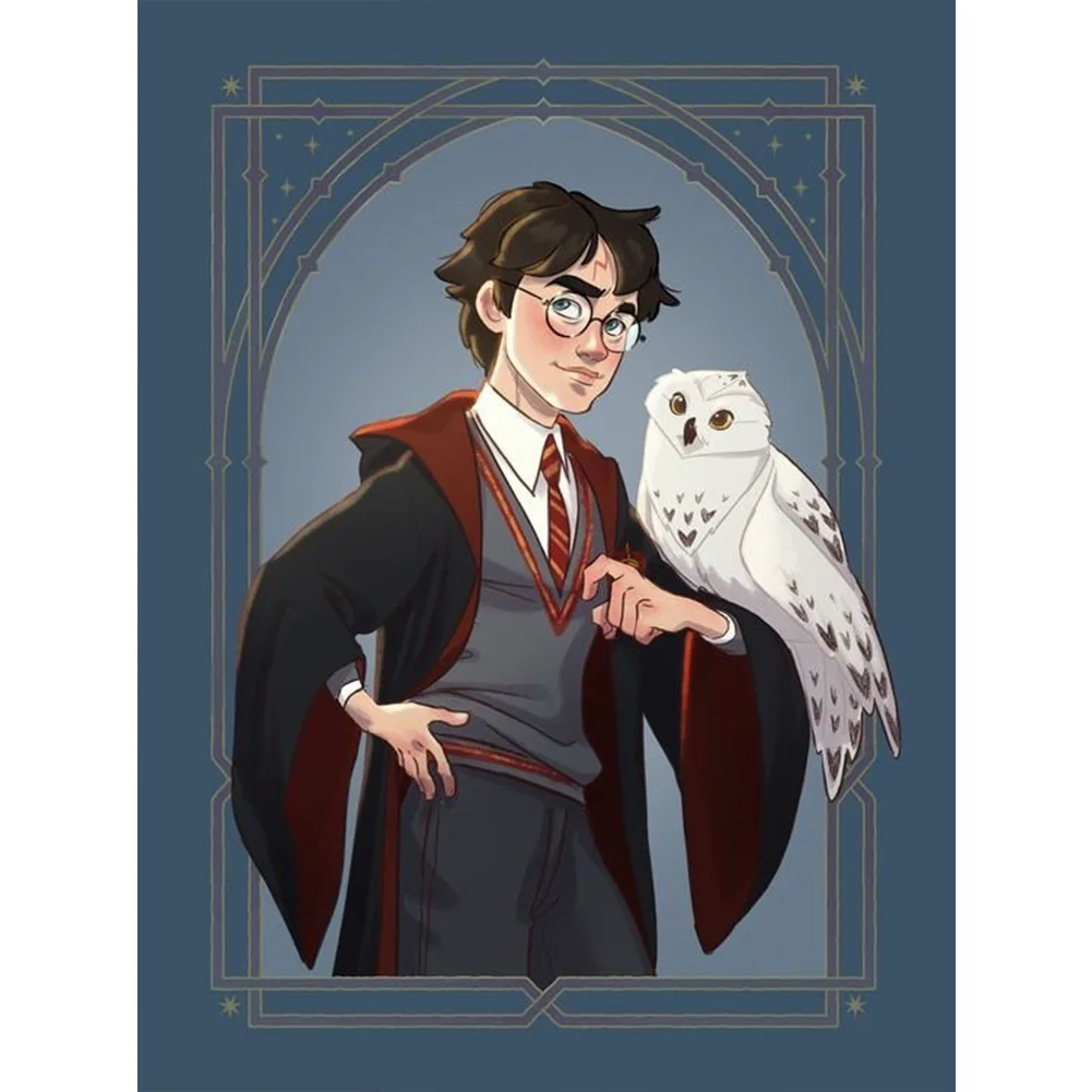 5D DIY Diamond Painting Harry Potter Full Round Drill Wall Decor (B4330)