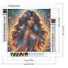 Diamond Painting -DIY Round Drill Girl(40x40 CM)