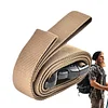 Outdoor tie belt handle strap durable camping tie fixed rope nylon reinforced buckle
