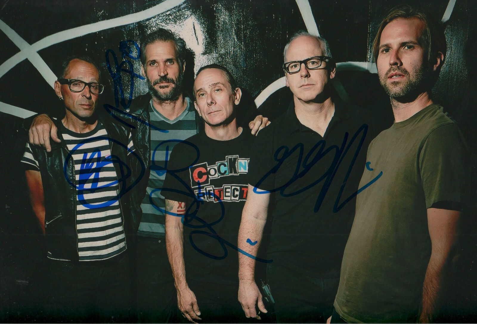 Bad Religion signed 8x12 inch Photo Poster painting autographs