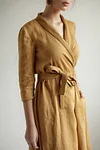 Elegant Vintage Lapel collar Medium Dress