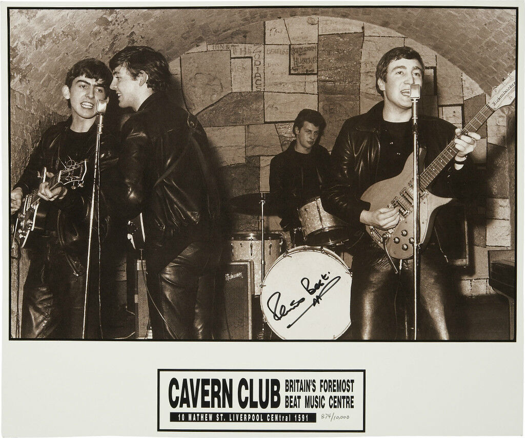 THE BEATLES - PETE BEST Signed Photo Poster paintinggraph - Pop Band Original Drummer - preprint