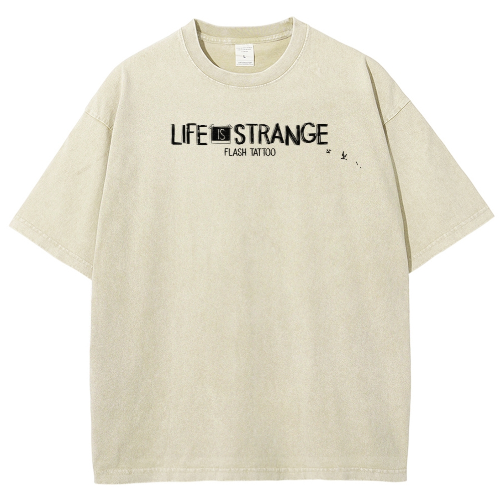 Life Is Strange Unisex Fit Washed T-Shirt 2601011951