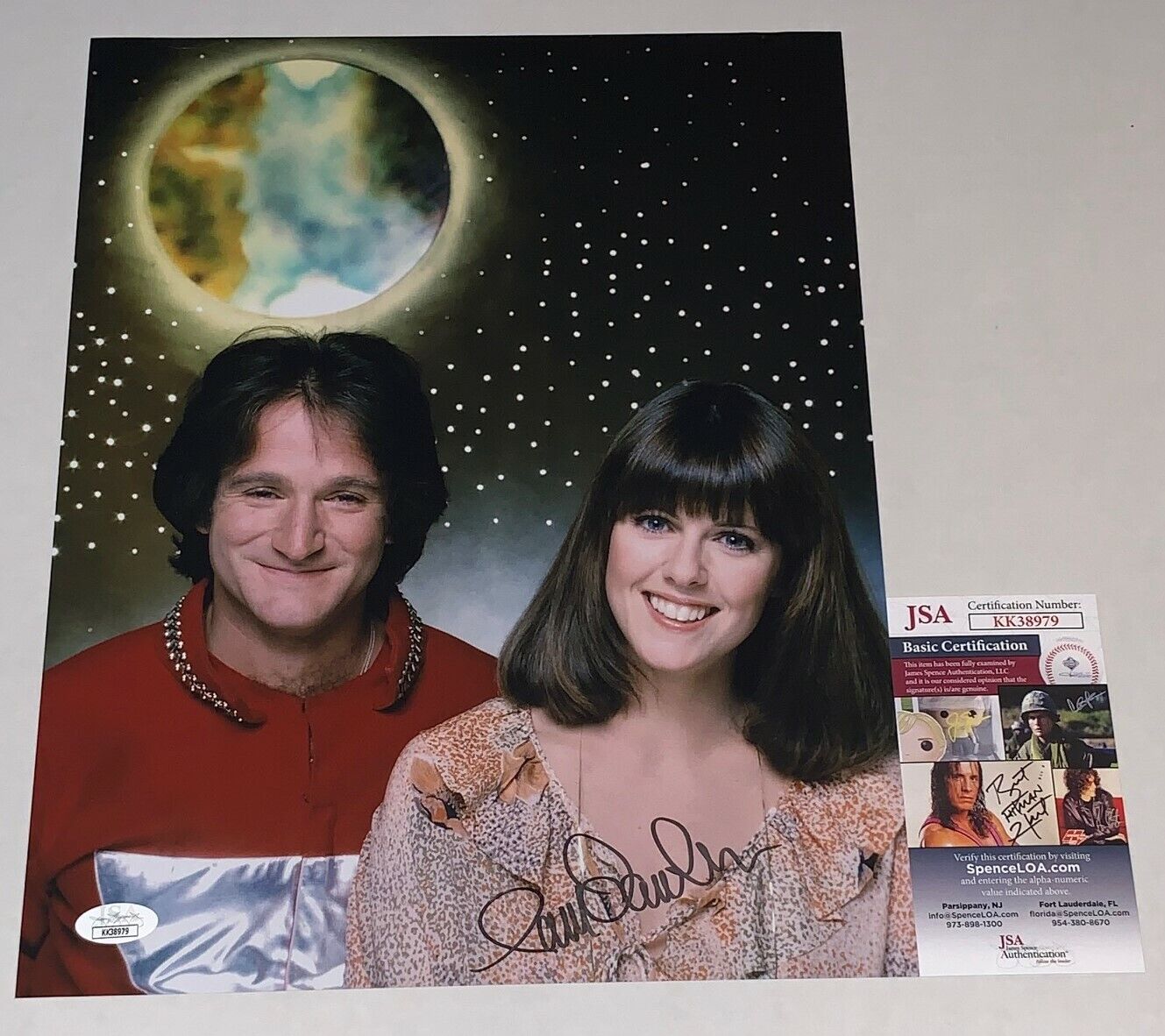 Pam Dawber signed Mork & Mindy 11x14 Photo Poster painting autographed Mindy McConnell 4 JSA