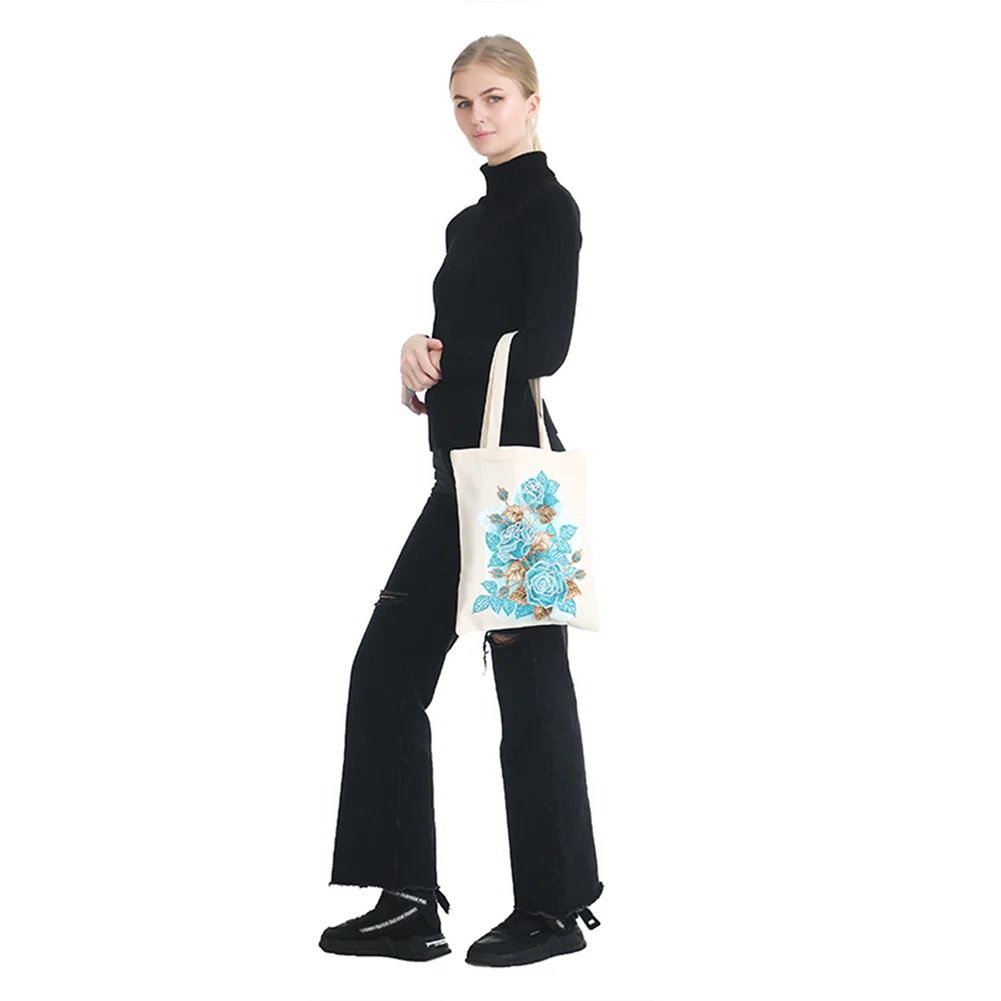 DIY Diamond Painting Handbag Mosaic Reusable Shoulder Shopping Storage Bag