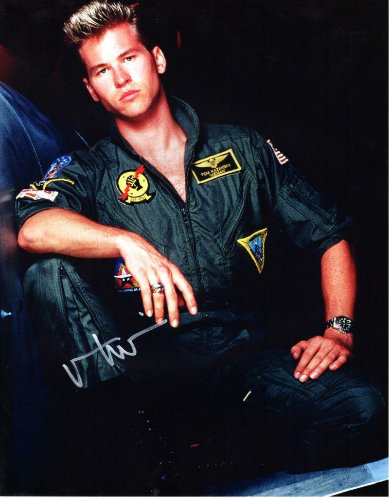 Val Kilmer signed 11x14 Picture Photo Poster painting autographed includes COA TOP GUN