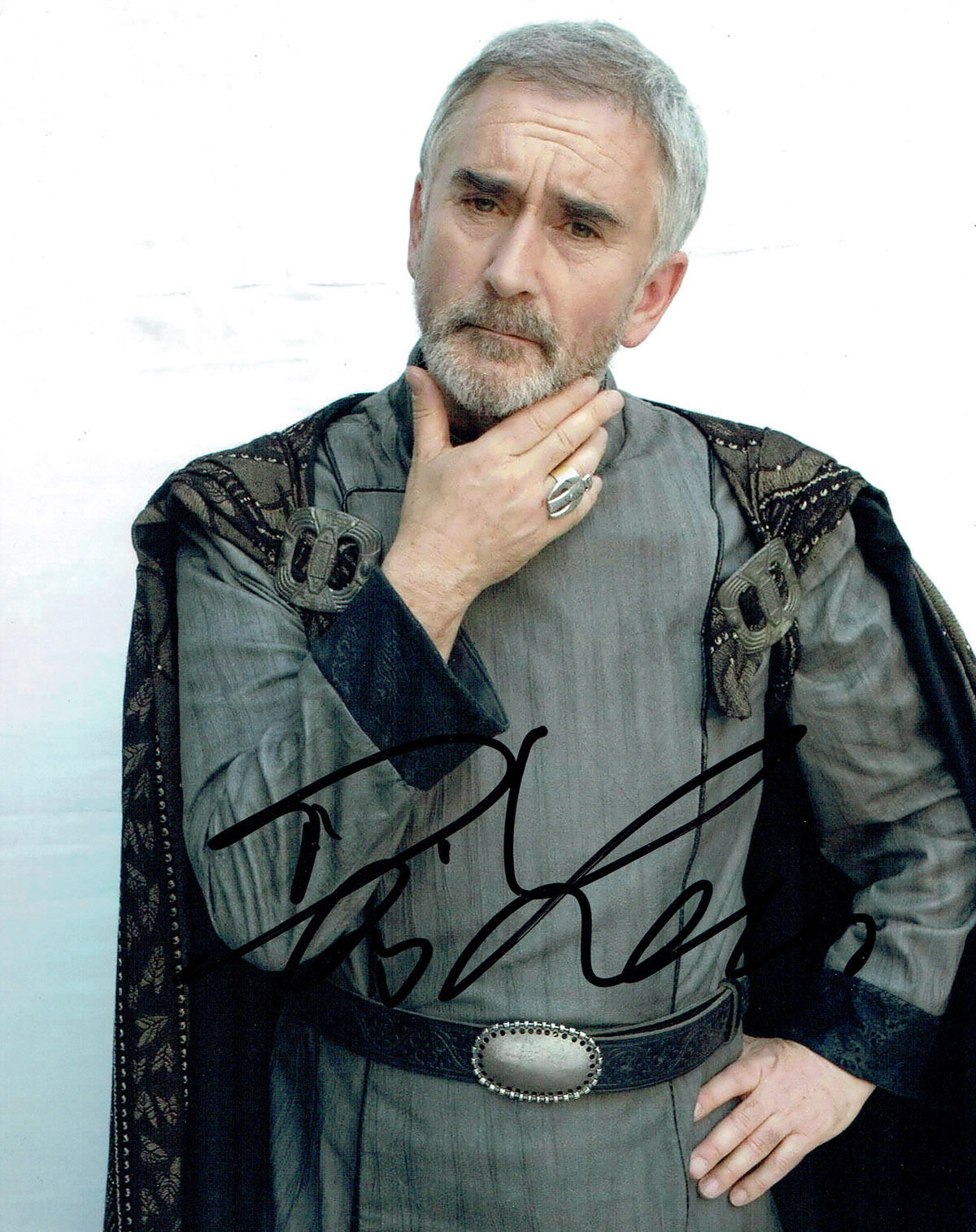 Denis LAWSON SIGNED Autograph 10x8 Photo Poster painting AFTAL COA Star Wars Wedge Antilles