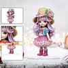 Acrylique mignon fille-bricolage ornement 5d bricolage artisanat