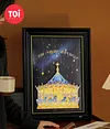 TOI Mix & Match Series - Night Banquet Wooden Irregularly Shaped Gold-Stamped Puzzle