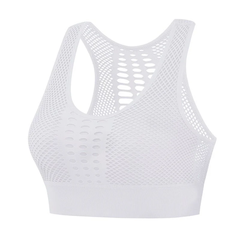 🔥🔥Summer promotion storm🔥🔥 Breathable Mesh Push Up Yoga Sports Bra