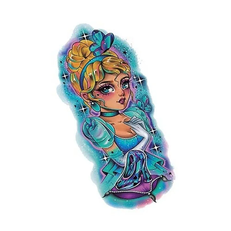 The Little Prince and the Fox Sexy Cute Rabbit Girl Mask Chica Waterproof Durable Female Male Cute Cartoon Anime Tattoo stickers