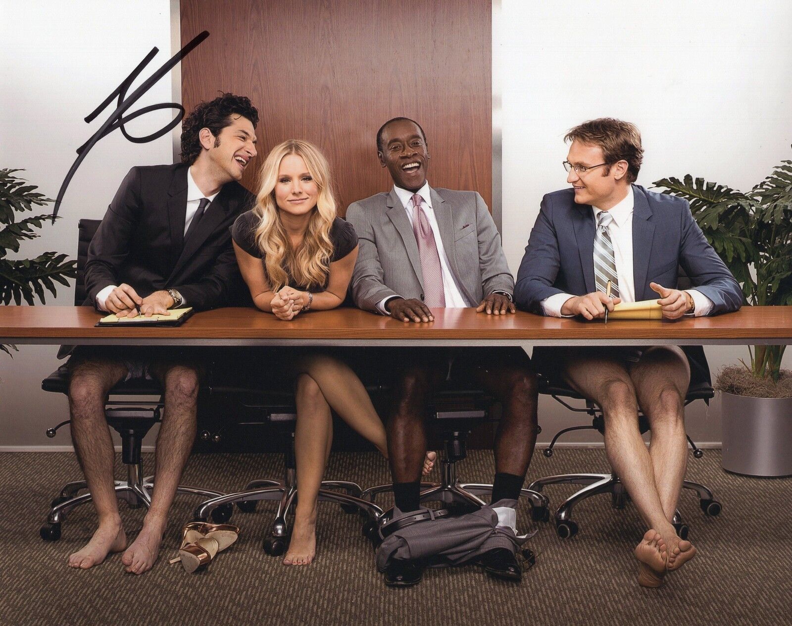 Ben Schwartz signed House of Lies TV Show 8x10 Photo Poster painting w/COA Clyde Oberholt #2