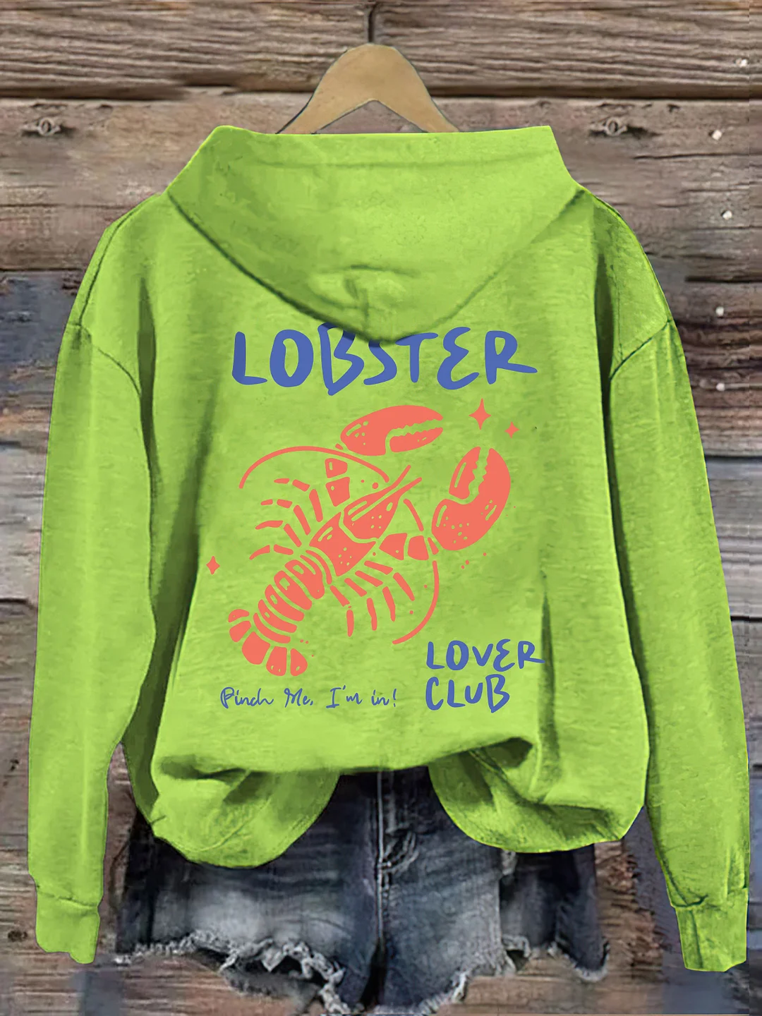 Lobster Lover Club Hoodie