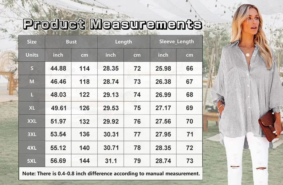 🔥Last Day Sale 49% OFF🏆️Mid-length smocked shirt with striped lapel and oversized drawdown sleeves